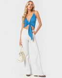 Flvsun-Wide Leg Jeans for Women Casual High Waist Baggy Jeans Denim Pants