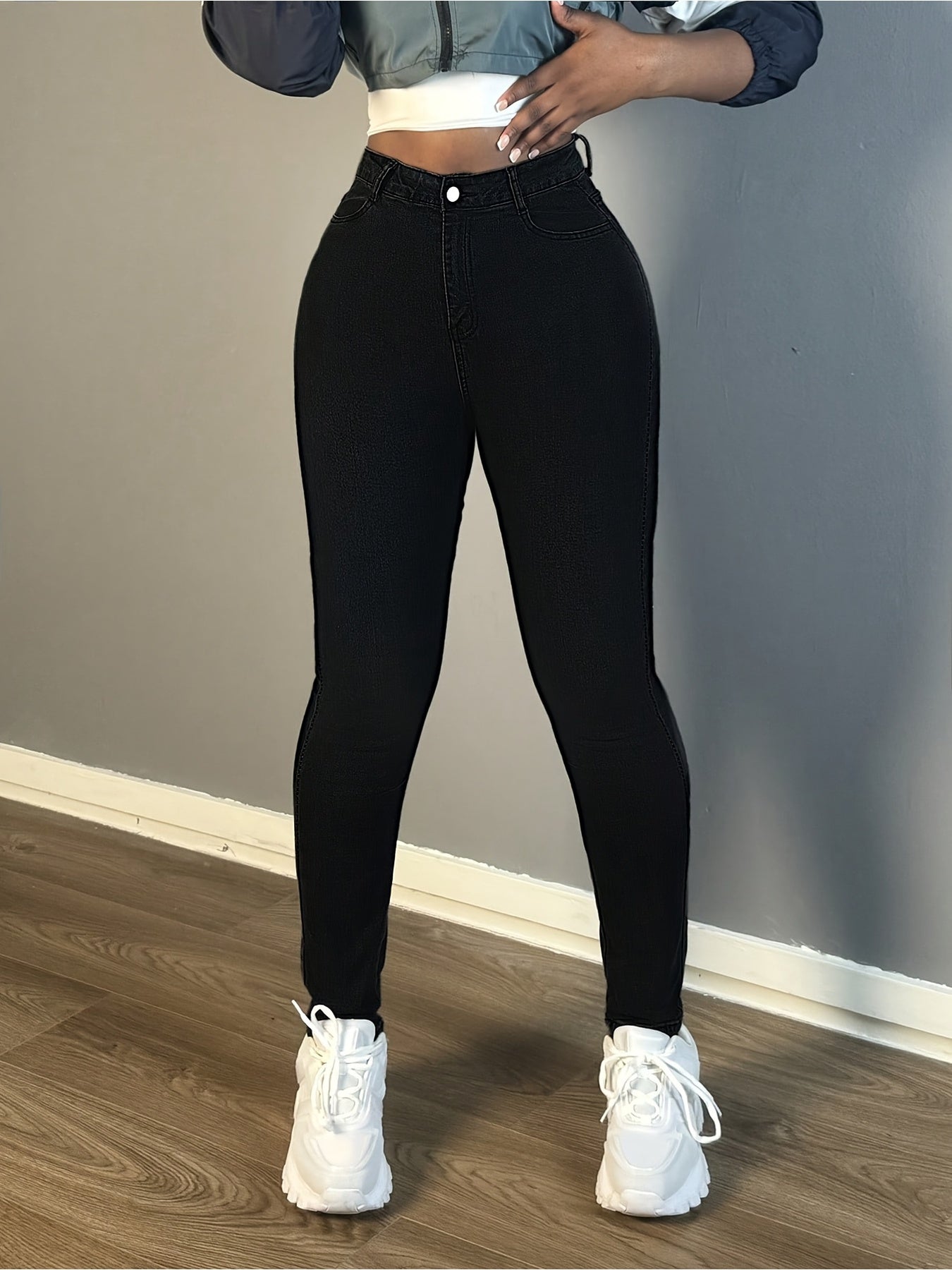 Flvsun-Women's Stretch Casual Skinny Jeans, Fashion Slim Jeans, Women's Jeans and Clothing