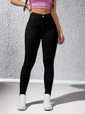 Flvsun-Women's Stretch Casual Skinny Jeans, Fashion Slim Jeans, Women's Jeans and Clothing