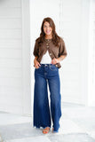 Women's Mid-Rise Flare Pants - Soft Stretch & Wide Leg -The ultimate versatile casual pants that elongate and slim your silhouette.