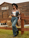 Flvsun-Women High Waist Baggy Jeans Vintage Wide Leg Jeans Loose Boyfriend Jeans Denim Pants Y2K