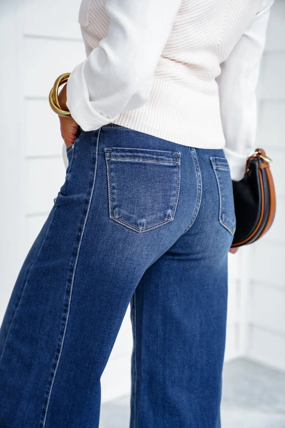 Women's Mid-Rise Flare Pants - Soft Stretch & Wide Leg -The ultimate versatile casual pants that elongate and slim your silhouette.