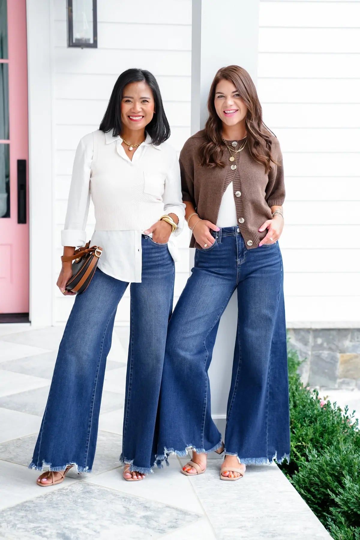 Women's Mid-Rise Flare Pants - Soft Stretch & Wide Leg -The ultimate versatile casual pants that elongate and slim your silhouette.